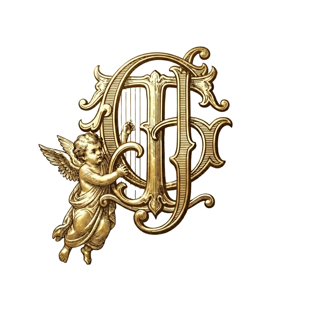 Gabriel Torres — GJT gold crest with cherub