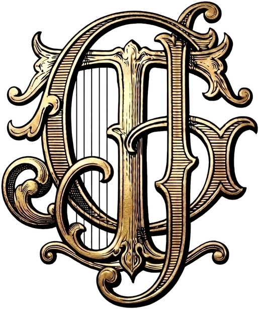 GJT — Gabriel Torres gold monogram crest