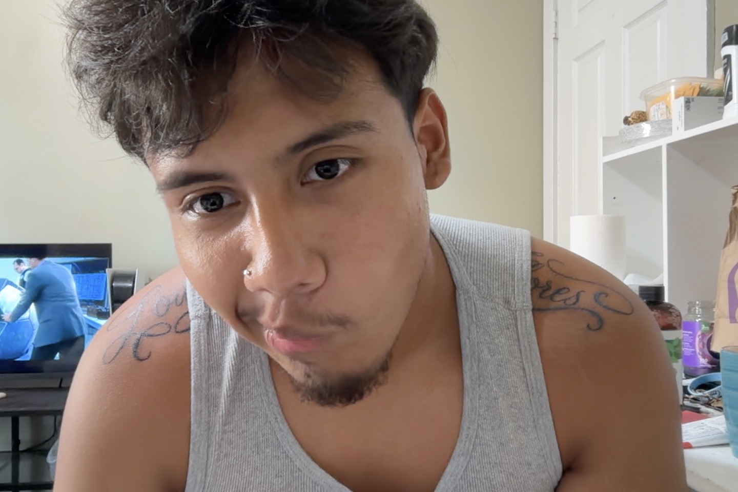 Gabriel Torres — first photo taken on his first MacBook